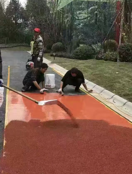荆州彩色路面改色是提升路面美观性